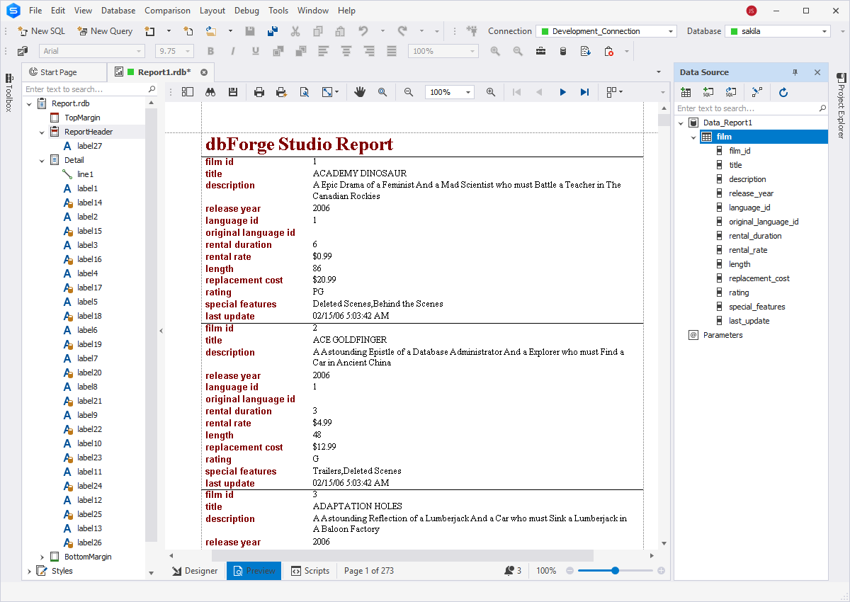dbForge Studio for MySQL - Bericht und Analyse