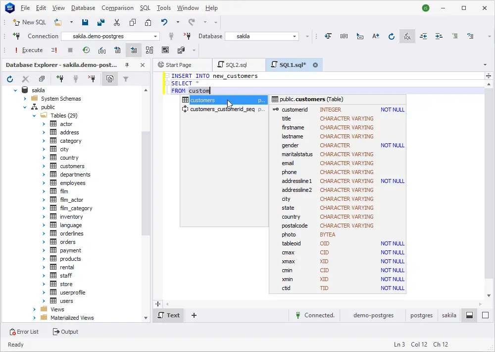 Duplicate all rows from one table to another