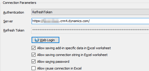 Connect Excel to Dynamics CRM
