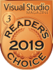 Visual Studio Magazine Reader's Choice Awards Bronze